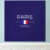 Paris in Frankreich Leinwanddruck (Insitu (Holzboden))