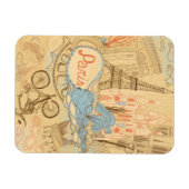 Paris in Frankreich Magnet (Horizontal)