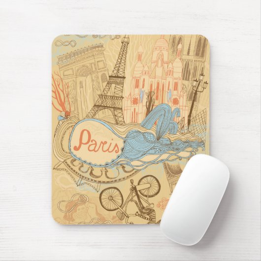 Paris in Frankreich Mousepad (Mit Mouse)