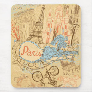 Paris in Frankreich Mousepad