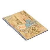 Paris in Frankreich Notizblock (Rechte Seite)