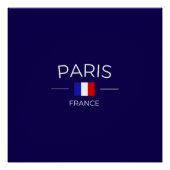 Paris in Frankreich Poster (Vorderseite)