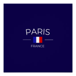 Paris in Frankreich Poster