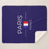 Paris in Frankreich Sherpadecke (Vorderseite (Horizontal))