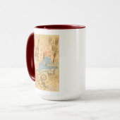 Paris in Frankreich Tasse (Vorderseite Links)