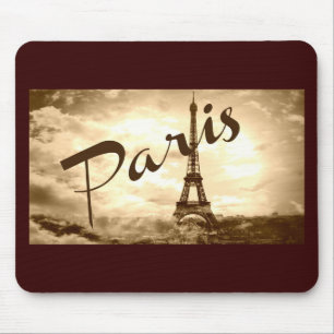 Paris in Sepia Mousepad