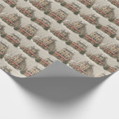 Paris in winter geschenkpapier (Ecke)