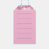 Paris inspired Gift Tag Geschenkanhänger (Rückseite)