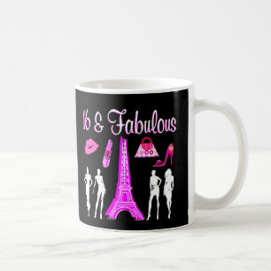 PARIS INSPIRIERT SÜSSEL 16. GEBURTSTAG-DESIGN KAFFEETASSE