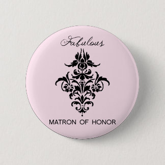 Paris inspirierte Matrone des Ehrenknopfes Button