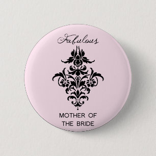 Paris inspirierte Mutter des Braut-Knopfes Button