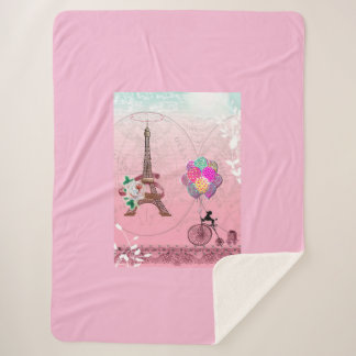 Paris Inspirierter Sherpa-Decke Sherpadecke