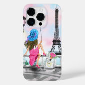 Paris iPhone Case mit Eiffel Rower (Rückseite)