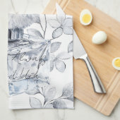 Paris is always a good idea perfume leaves geschirrtuch (Viertel Falte)