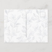 Paris is always a good idea perfume leaves postkarte (Rückseite)