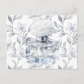 Paris is always a good idea perfume leaves postkarte (Vorderseite)