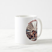 Paris ist für Liebhaber Kaffeetasse (VorderseiteRechts)