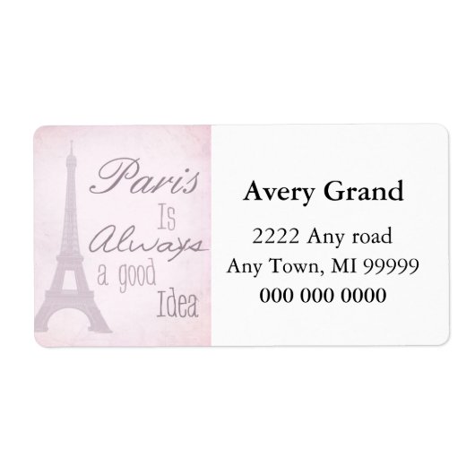 Paris ist immer eine gute Idee (Vorne)