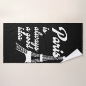 Paris ist immer eine gute Idee Badehandtuch (Badehandtuch)
