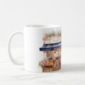 Paris ist immer eine gute Idee Blumen Kaffeetasse (Links)