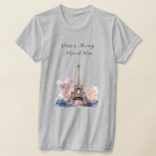 Paris ist immer eine gute Idee Eiffelturm T-Shirt