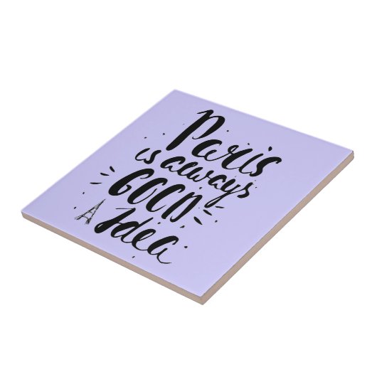 Paris ist immer eine gute Idee Fliese (Seite)