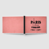 Paris ist immer eine gute Idee Gästebuch (Voll)
