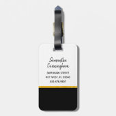 Paris ist immer eine gute Idee, Gepäckanhänger (Rückseite vertikal)