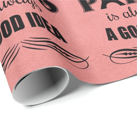 Paris ist immer eine gute Idee Geschenkpapier (Rolleneckpunkt)