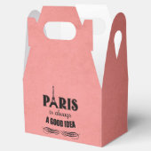 Paris ist immer eine gute Idee Geschenkschachtel (Geöffnet)