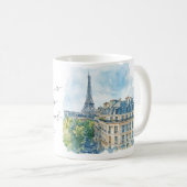 Paris ist immer eine gute Idee Kaffeetasse (VorderseiteRechts)