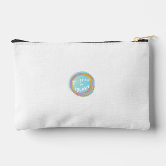 Paris ist immer eine gute Idee Kleines Zubehör Pou Zubehörtasche (Rückseite)