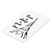 Paris ist immer eine gute Idee - Magnet (Linke Seite)