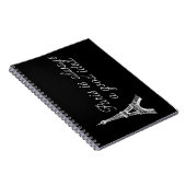 Paris ist immer eine gute Idee Notizblock (Rechte Seite)