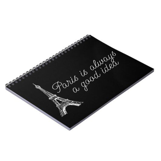 Paris ist immer eine gute Idee Notizblock (Linke Seite)