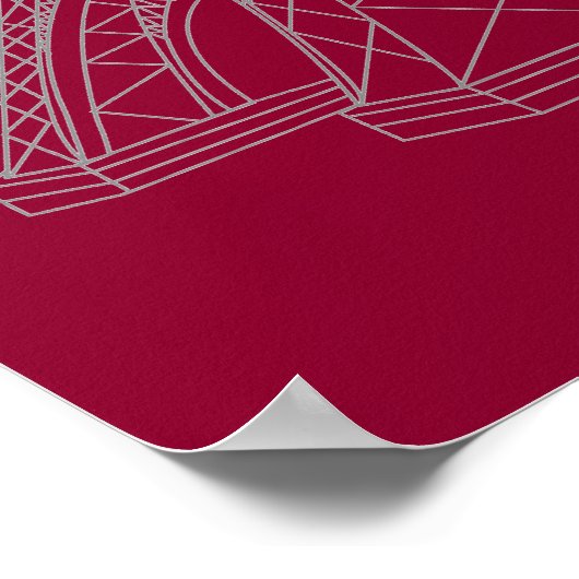 Paris ist immer eine gute Idee Poster (Ecke)