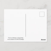 Paris ist immer eine gute Idee - Retro Postkarte (Rückseite)