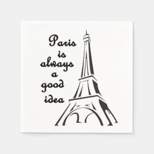Paris ist immer eine gute Idee Serviette