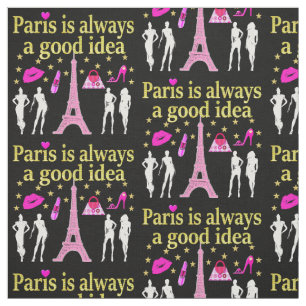 PARIS IST IMMER EINE GUTE IDEE STOFF