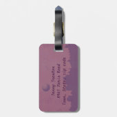 Paris j'adore gepäckanhänger (Rückseite vertikal)