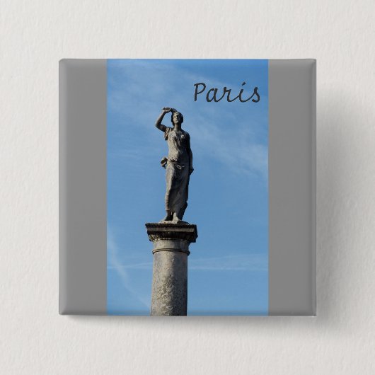 Paris - Jardin de Luxembourg Button (Vorderseite)