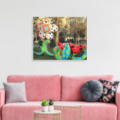 Paris - Jardin de Tuilleries Leinwanddruck (Insitu (Wohnzimmer))