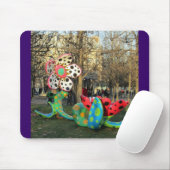 Paris - Jardin de Tuilleries Mousepad (Mit Mouse)