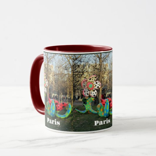 Paris - Jardin de Tuilleries Tasse (Vorderseite Links)