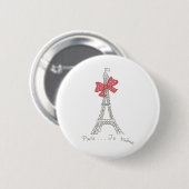 Paris… Je t'aime Button (Vorne & Hinten)