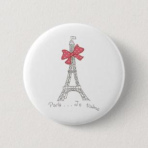 Paris… Je t'aime Button