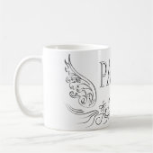 PARIS Je t'aime (in Liebe du) Kaffeetasse (Links)