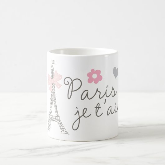Paris Je T'aime Kaffeetasse (Mittel)