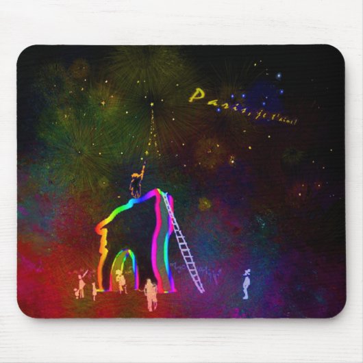 Paris Je taime Mousepad (Vorne)