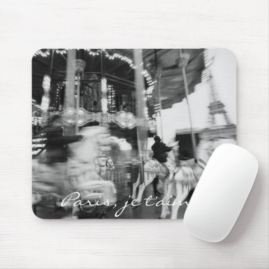 Paris, je t'aime! mousepad (Mit Mouse)